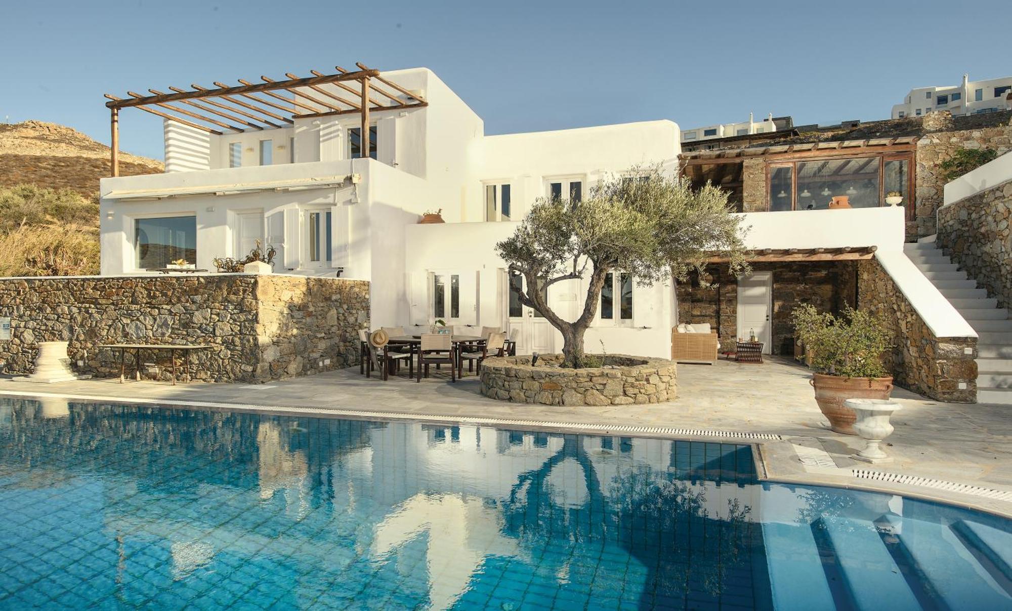 Villa Galaxy Ftelia Beach Exterior foto