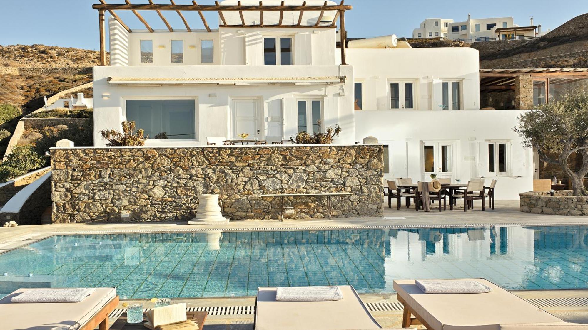 Villa Galaxy Ftelia Beach Exterior foto