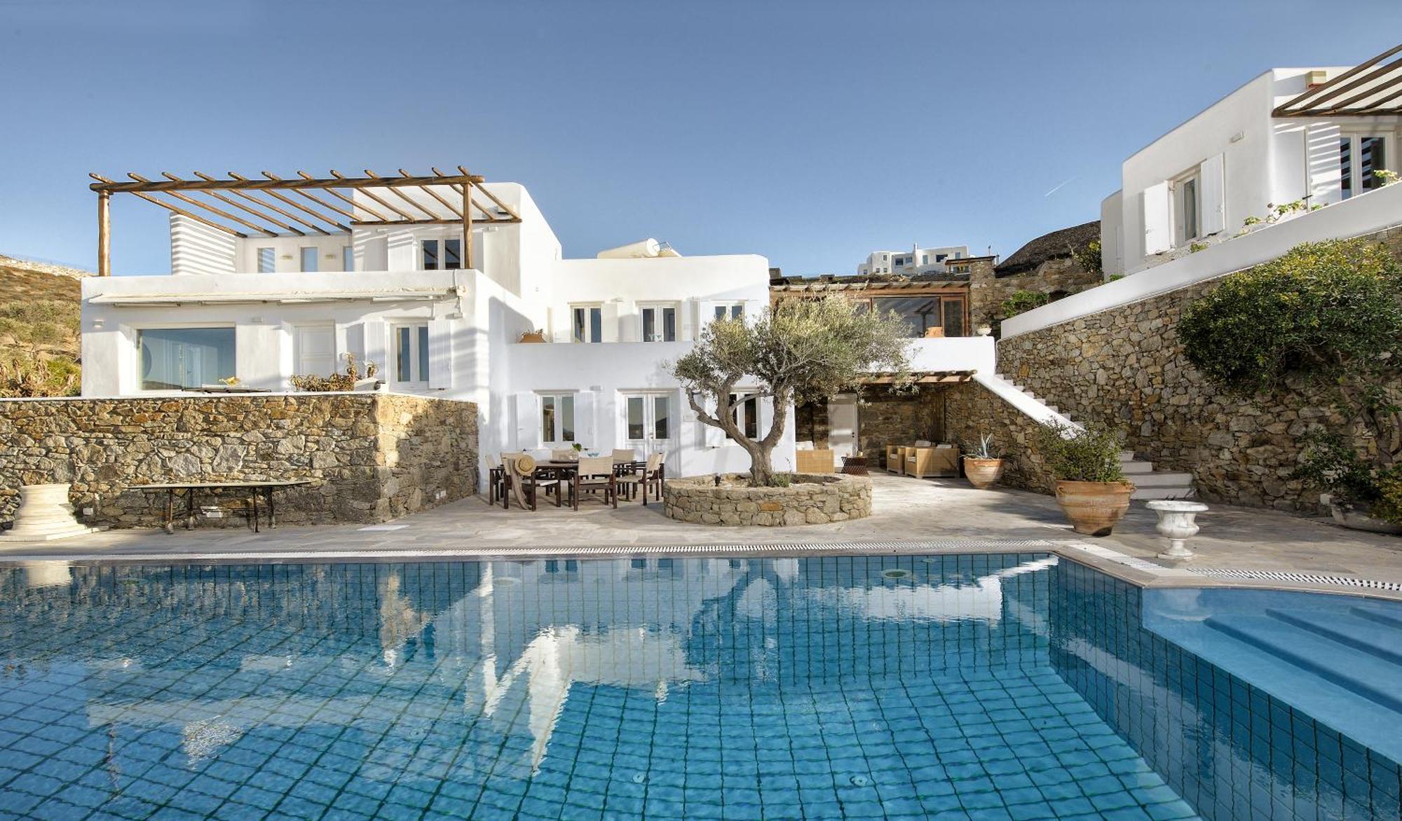Villa Galaxy Ftelia Beach Exterior foto