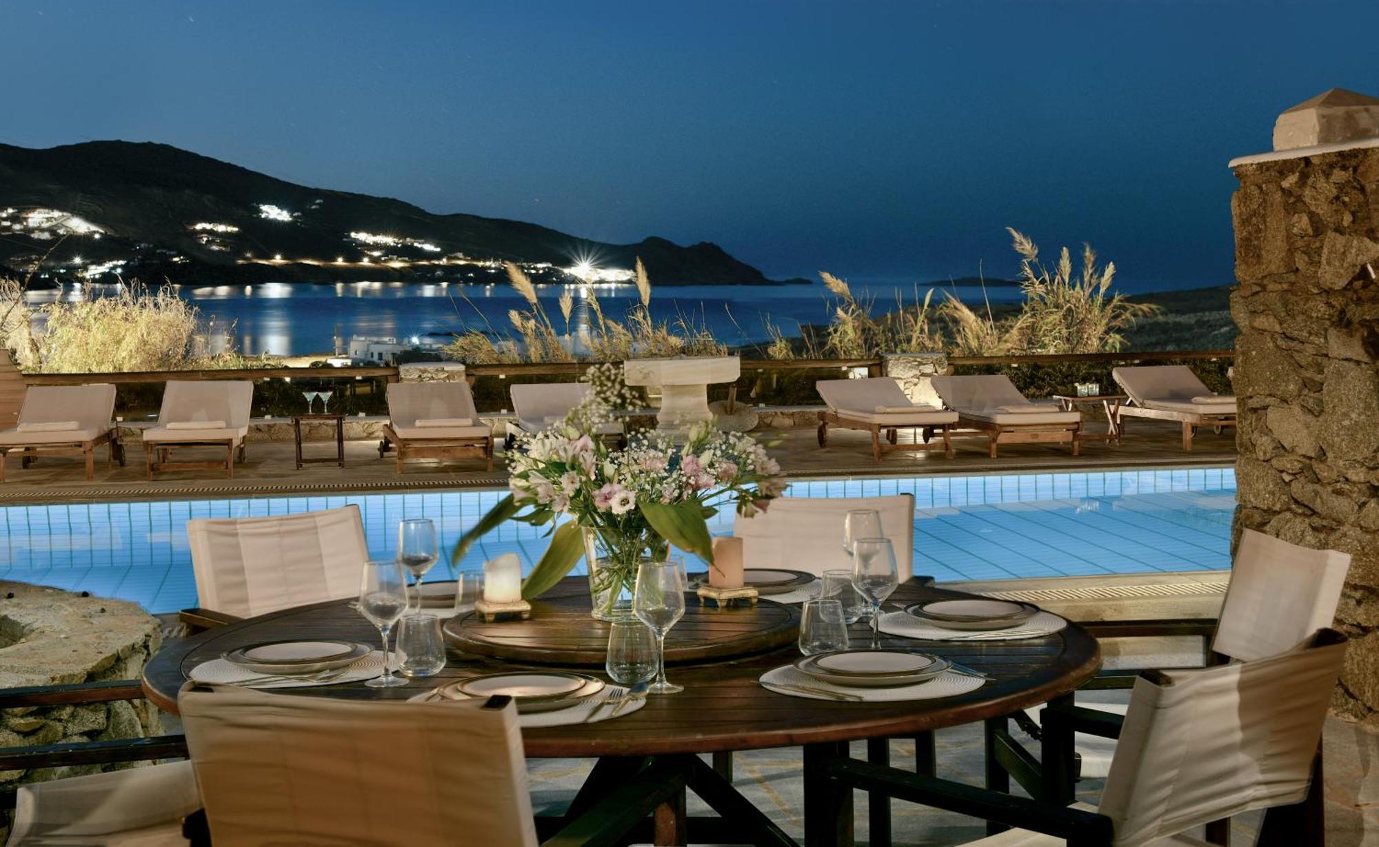 Villa Galaxy Ftelia Beach Exterior foto